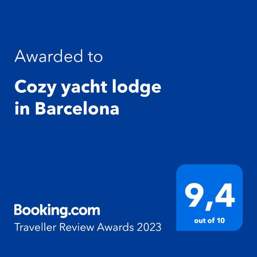 Cozy Yacht Lodge In Barcelona With Boat Tour Option ซานต์อาเตรียเดเบซอซ ภายนอก รูปภาพ